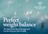 Perfect weight balance. The Maharishi AyurVeda approach to achieving your ideal weight