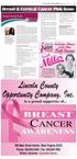 THE LINCOLN JOURNAL Wednesday, October 7, Breast & Cervical Cancer Pink Issue