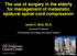 The use of surgery in the elderly. for management of metastatic epidural spinal cord compression