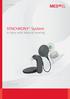 For Professionals. SYNCHRONY System In Sync with Natural Hearing