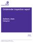 Childminder inspection report. Jackson, Joan Glasgow