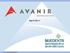 2011 Avanir Pharmaceuticals, Inc. April 2011