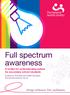 Full spectrum awareness