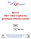 P0141 HBV 1000 copies/ml genotype reference panel