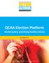 QCAA Election Platform