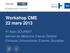 Workshop CME 22 mars Pr Alain SOUPART Service de Médecine Interne Général Cliniques Universitaires Erasme, Bruxelles