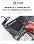 MacBook Pro 15 Unibody Mid 2010 Subwoofer & Right Speaker Replacement