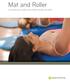 Mat and Roller A detailed guide for practicing Pilates