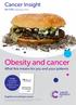 Obesity and cancer What this means for you and your patients