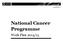 National Cancer Programme. Work Plan 2014/15
