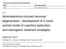 Adrenalectomy-induced neuronal degeneration : development of a novel animal model of cognitive dysfuntion and neurogenic treatment strategies