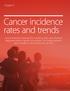 Cancer incidence rates and trends