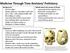 Medicine Through Time Revision/ Prehistory