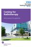 The Leeds Teaching Hospitals NHS Trust Coming for Radiotherapy