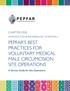 PEPFAR S BEST PRACTICES FOR VOLUNTARY MEDICAL MALE CIRCUMCISION SITE OPERATIONS