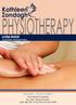 PHYSIOTHERAPY. Kathleen Zondagh. Lumbar Booklet. Groenkloof Hospital Rm 302, Medical suite Cell: /Tel: