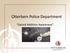 Otterbein Police Department. Opioid Addition Awareness