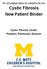 Cystic Fibrosis New Patient Binder Cystic Fibrosis Center Pediatric Pulmonary Division