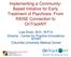 Implementing a Community- Based Initiative for Early Treatment of Psychosis: From RAISE Connection to OnTrackNY