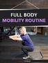 FULL BODY MOBILITY ROUTINE