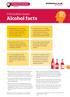 Information sheet: Alcohol facts