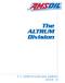 The ALTRUM Division T-1 CERTIFICATION SERIES BOOK 10