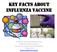 Key facts about influenza vaccine