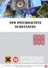 new psychoactive substances