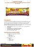POWERBAR ENERGIZE the Original carbohydrate bar with C2MAX Dual Source Carb Mix and minerals