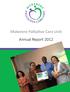 Makerere Palliative Care Unit Annual Report 2012
