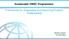 Sustainable VMMC Programmes: Frameworks for Diagnosing and Improving Program Sustainability. Marelize Gorgens The World Bank