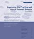 Improving the Practice and Use of Forensic Science