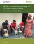 Nigeria: Complementary Feeding and Food Demonstration Training. Complementary Feeding Manual