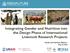 Integrating Gender and Nutrition into the Design Phase of International Livestock Research Projects