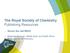 The Royal Society of Chemistry Publishing Resources
