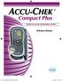 Compact Plus BLOOD GLUCOSE MONITORING SYSTEM. Reference Manual