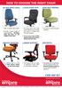 HOW TO CHOOSE THE RIGHT CHAIR