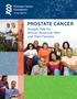 PROSTATE CANCER. Straight Talk for African-American Men and Their Families