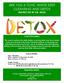 ARE YOU A TOXIC WASTE SITE? CLEANSING AND DETOX INSTRUCTED BY DR. AKUA