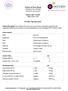 Technical Data Sheet Cranberry Juice Powder (Vaccinium macrocarpon) Product Specification