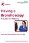 Having a Bronchoscopy