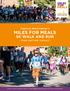 Feeding Westchester s MILES FOR MEALS 5K WALK AND RUN - TEAM CAPTAIN TOOLKIT -