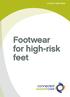 a health care guide Footwear for high-risk feet