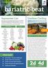 bariatric beat Mount Sinai's Bariatric Nutrition & Health Monthly Newsletter FRUIT