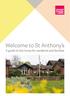 Welcome to St Anthony s. A guide to the home for residents and families