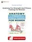 EPUB, PDF Anatomy For Strength And Fitness Training For Women Download Free