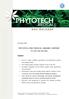 PHYTOTECH, FIRST MEDICAL CANNABIS COMPANY TO LIST ON THE ASX