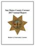 San Mateo County Coroner 2017 Annual Report