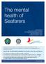 The mental health of Seafarers