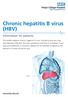 Chronic hepatitis B virus (HBV)